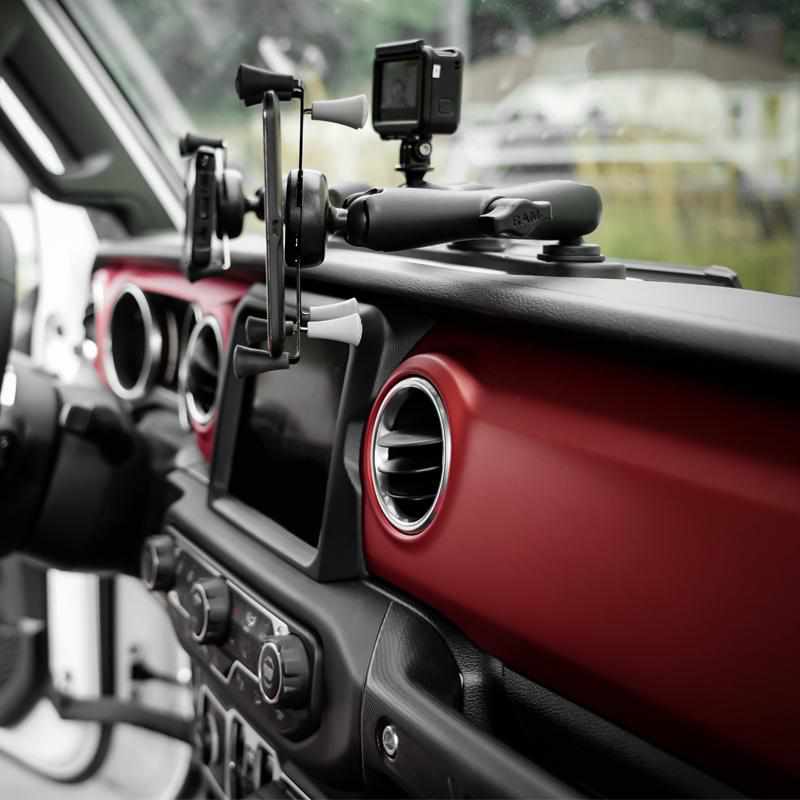 RAM Tough-Track™ for 18-20' Jeep JL/Gladiator (RAM-DT-204-TRACK-A12U) - Modest Mounts