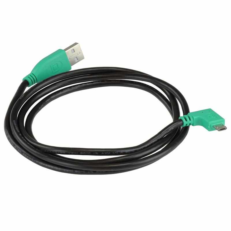 RAM GDS® USB-A to 90-degree micro USB Cable 1.2m (RAM-GDS-CAB-MUSB290-1) - Modest Mounts