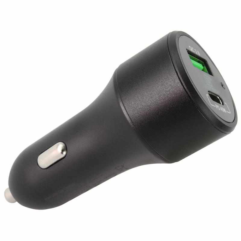 RAM GDS® Car Charger USB Type-C and Type A (RAM-GDS-CHARGE-CIGC) - Modest Mounts