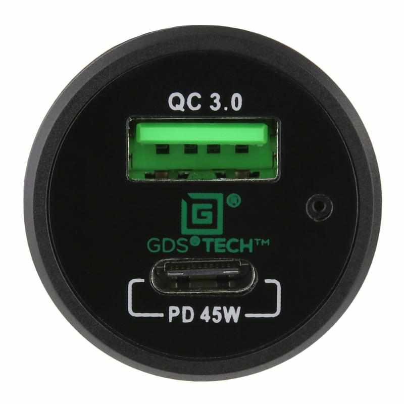 RAM GDS® Car Charger USB Type-C and Type A (RAM-GDS-CHARGE-CIGC) - Modest Mounts