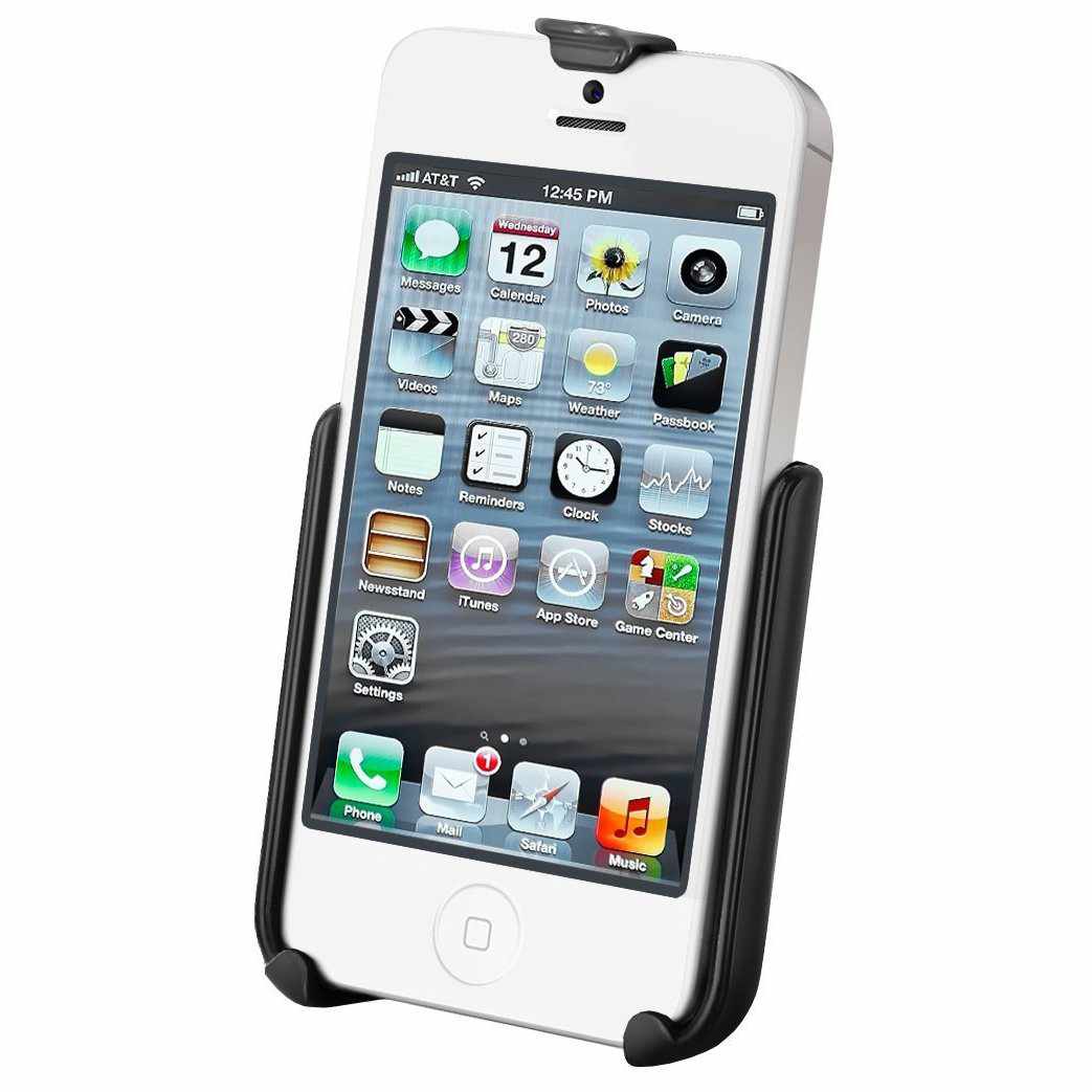 RAM Cradle for iPhone 5 & 5s WITHOUT case (RAM-HOL-AP11U) - Modest Mounts
