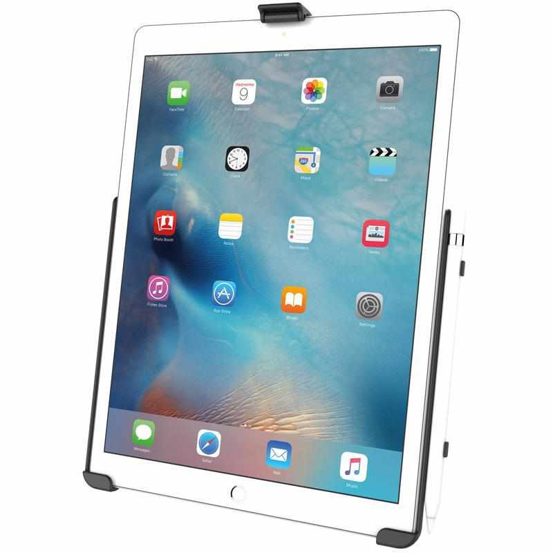 RAM EZ-Roll&#39;r Cradle iPad Pro 12.9&quot; 1st &amp; 2nd Gen (RAM-HOL-AP21U) - Modest Mounts