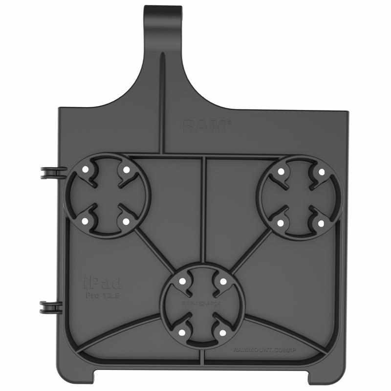 RAM EZ-Roll'r Cradle for iPad Pro 12.9" 3rd 4th Gen (RAM-HOL-AP24U) - Modest Mounts
