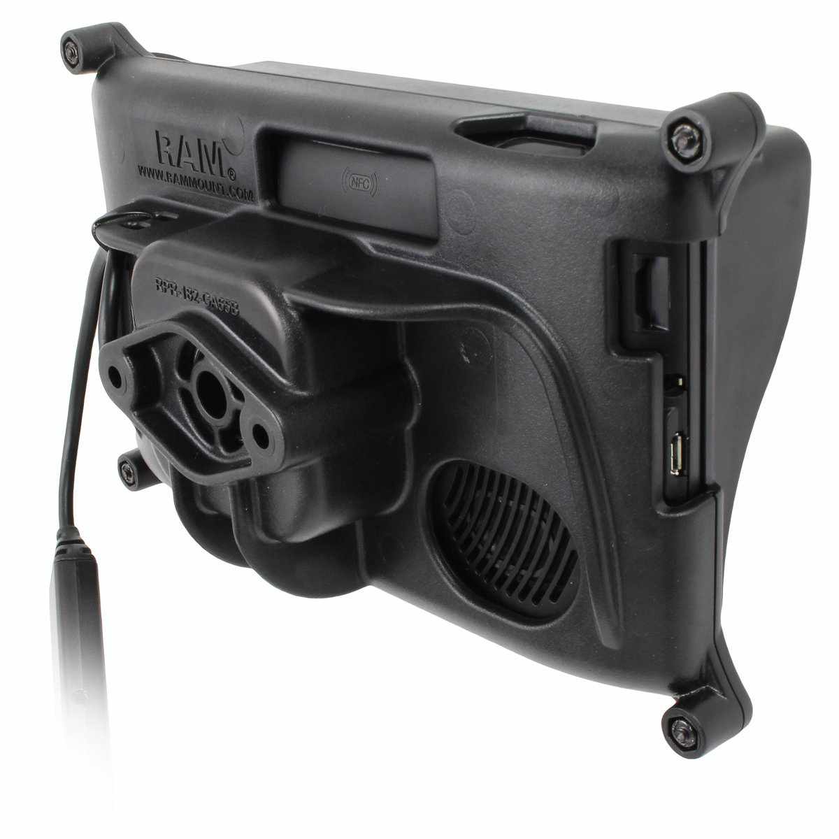 RAM Locking Cradle for Garmin fleet 660 670 (RAM-HOL-GA66LU) - Modest Mounts