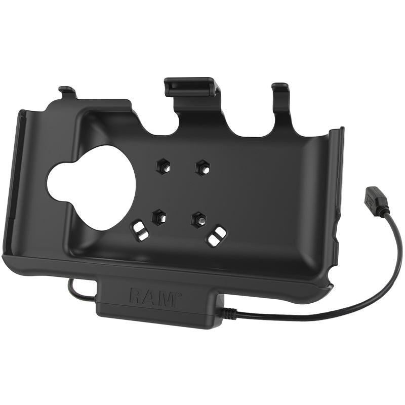 RAM EZ-Roll'r Powered Cradle Samsung Tab Active3 &amp; Active2 (RAM-HOL-SAM60PDU) - Modest Mounts