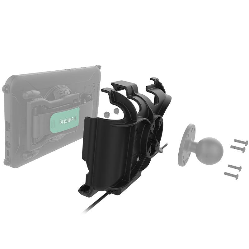 RAM EZ-Roll'r Powered Cradle Samsung Tab Active3 &amp; Active2 (RAM-HOL-SAM60PDU) - Modest Mounts