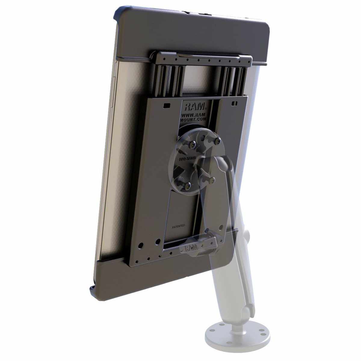 RAM Tab-Tite™ Cradle for 9.7" Tablets &amp; more (RAM-HOL-TAB28U) - Modest Mounts