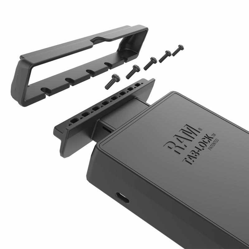RAM Tab-Lock™ Cradle for iPad Mini 1-4 w Case (RAM-HOL-TABL12U) - Modest Mounts