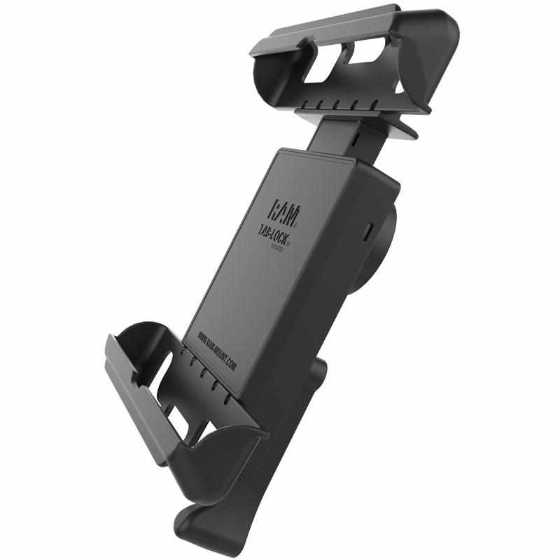RAM Tab-Lock Cradle iPad 1-4 w Case + More (RAM-HOL-TABL17U) - Modest Mounts