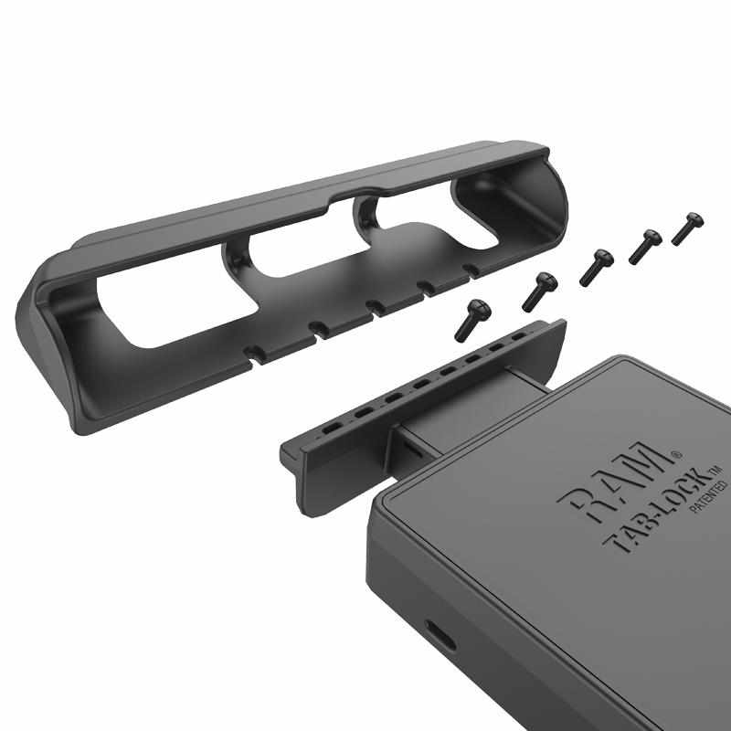 RAM Tab-Lock Cradle iPad 1-4 w Case + More (RAM-HOL-TABL17U) - Modest Mounts