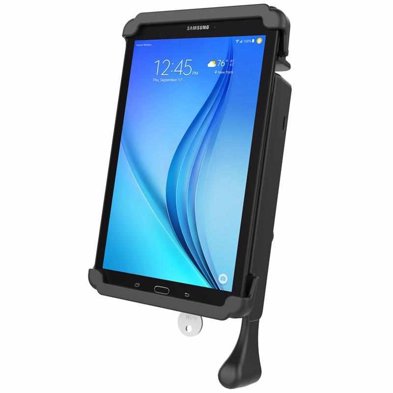 RAM Tab-Lock™ Cradle Galaxy Tab A 8.0 &amp; More (RAM-HOL-TABL24U) - Modest Mounts