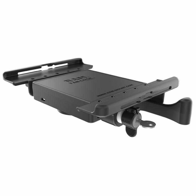 RAM Tab-Lock™ Cradle for 9.7" Tablets &amp; more (RAM-HOL-TABL28U) - Modest Mounts