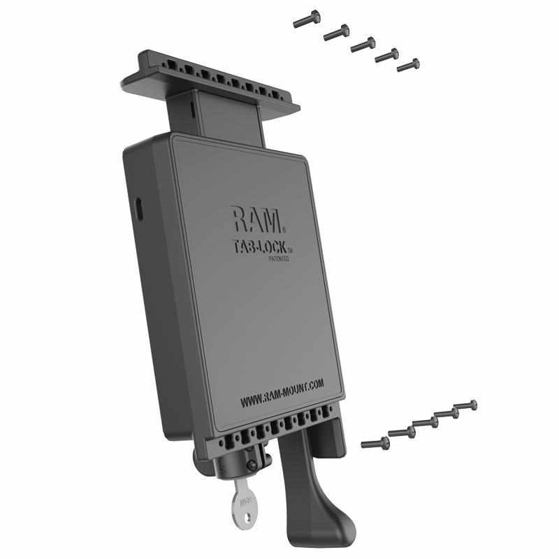 RAM Universal Tab-Lock Backplate (RAM-HOL-TABLBU) - Modest Mounts