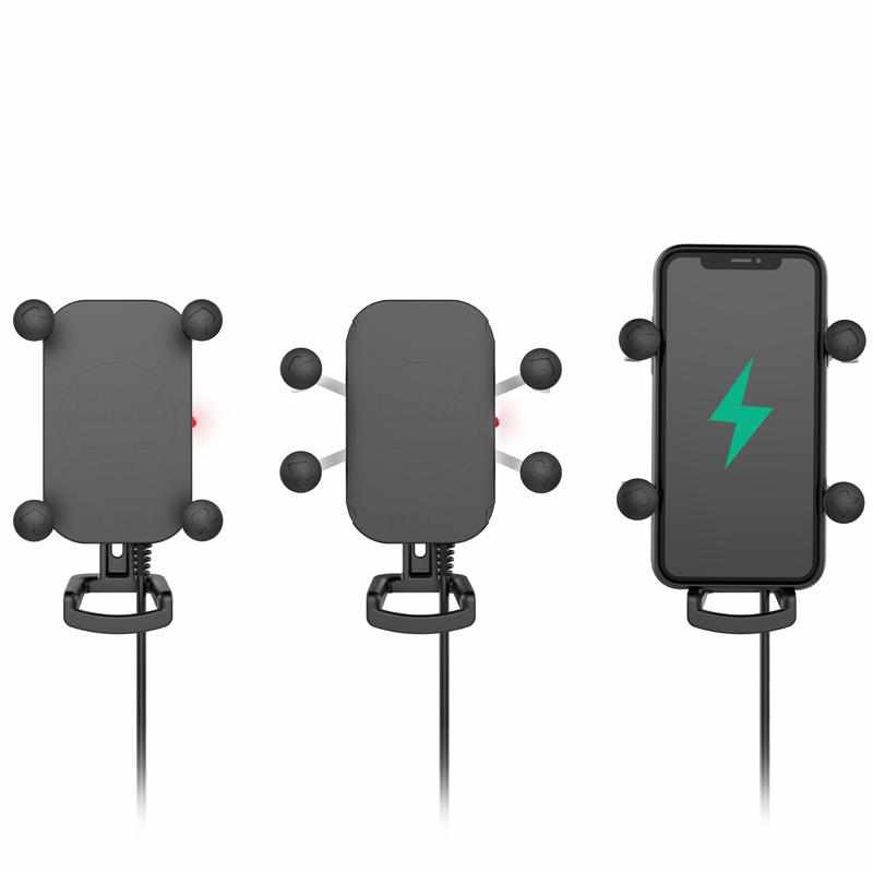 RAM Tough-Charge Waterproof Wireless Charging Holder w Charger (RAM-HOL-UN12WB-V7M) - Modest Mounts