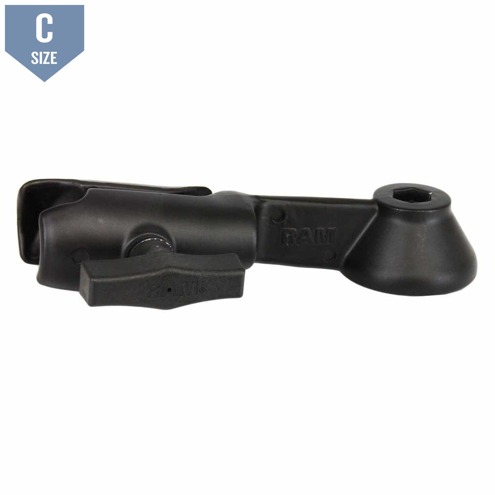 RAM 6" Long Swing Arm w Socket (RAM-VB-109-2U) - Modest Mounts