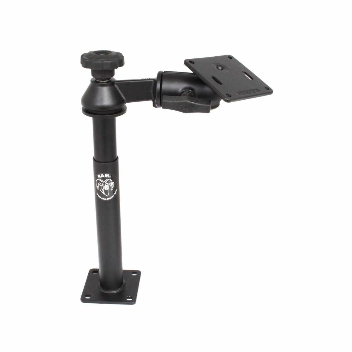 RAM Swing Arm w Male & Female Tele-Pole 75mm VESA (RAM-VP-SW2-89-2461) - Modest Mounts