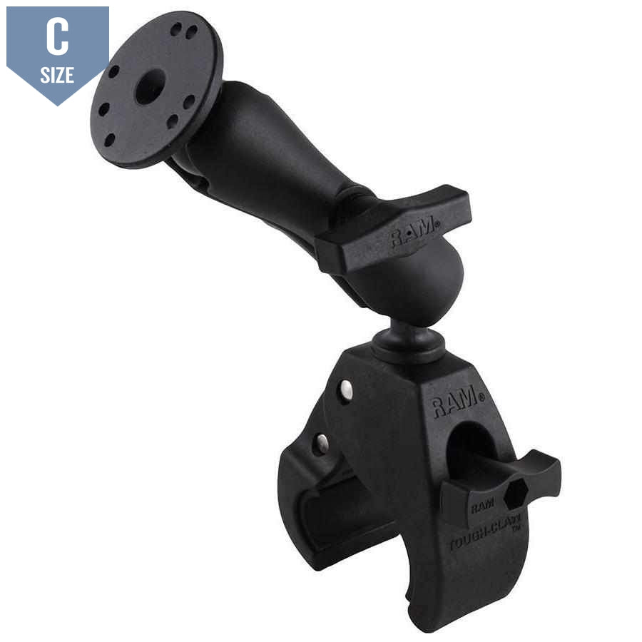RAM Large Tough-Claw™ w C Arm &amp; Base (RAP-401-202U) - Modest Mounts