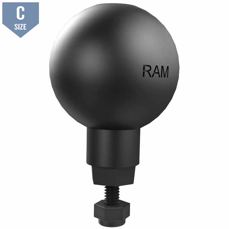 RAM 1.5&quot; Ball with 1/2&quot; Hex Pad (RAP-409U) - Modest Mounts