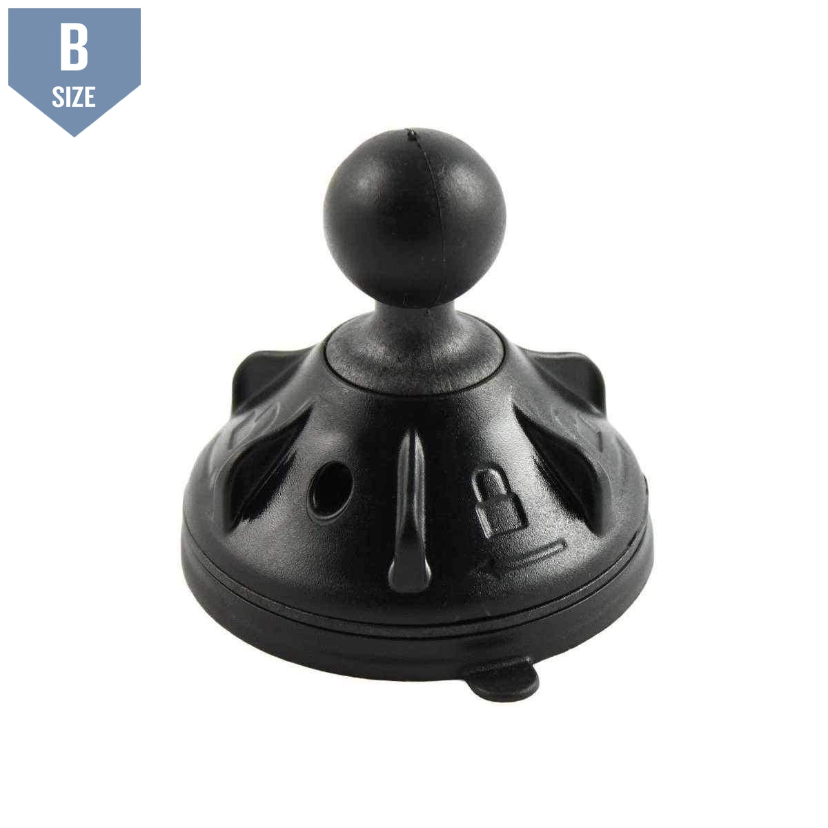 RAM Low Profile Suction Cup Base w 1" Ball (RAP-B-224-2U) - Modest Mounts
