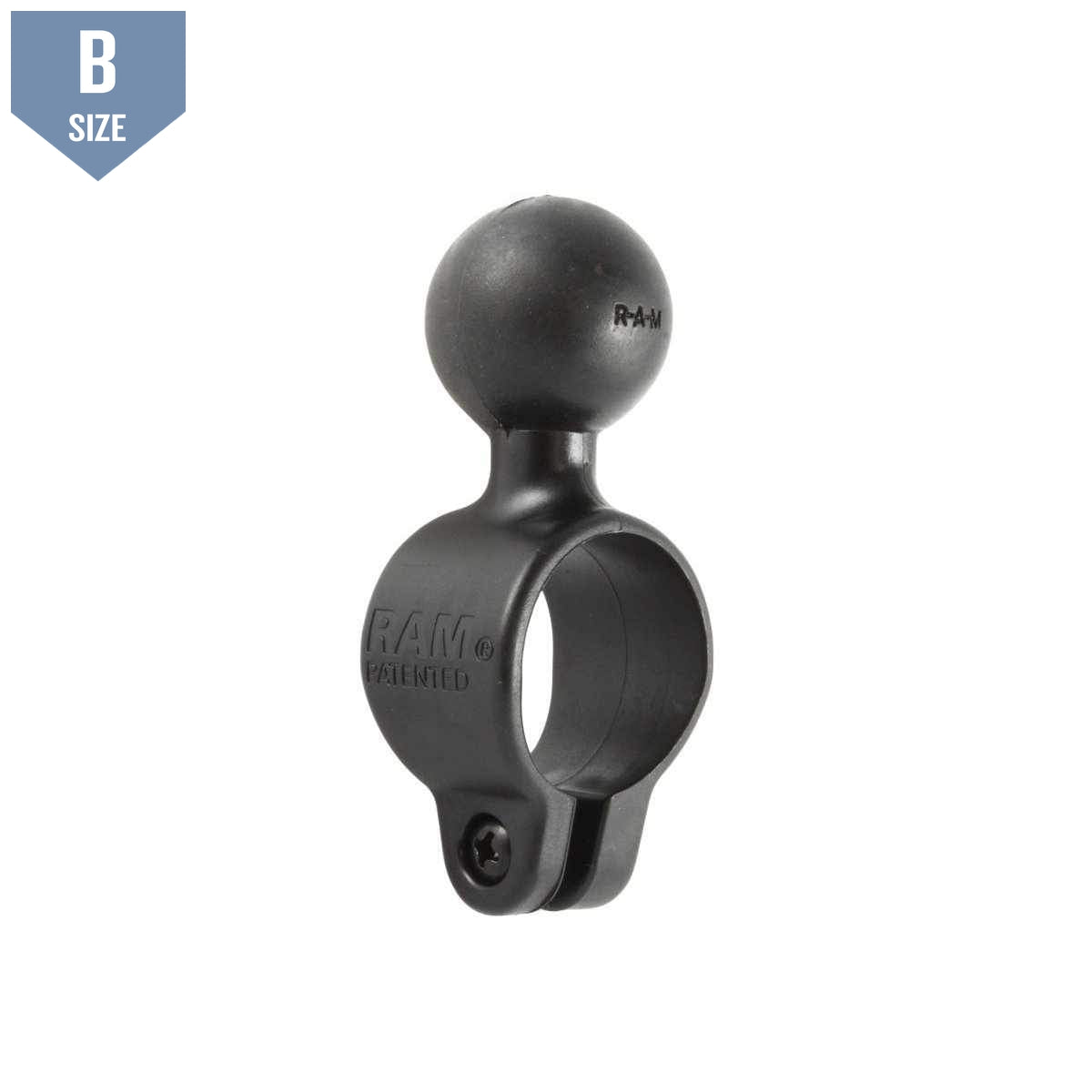 RAM Plastic 1" Rail Mount B-Size (RAP-B-231U) - Modest Mounts
