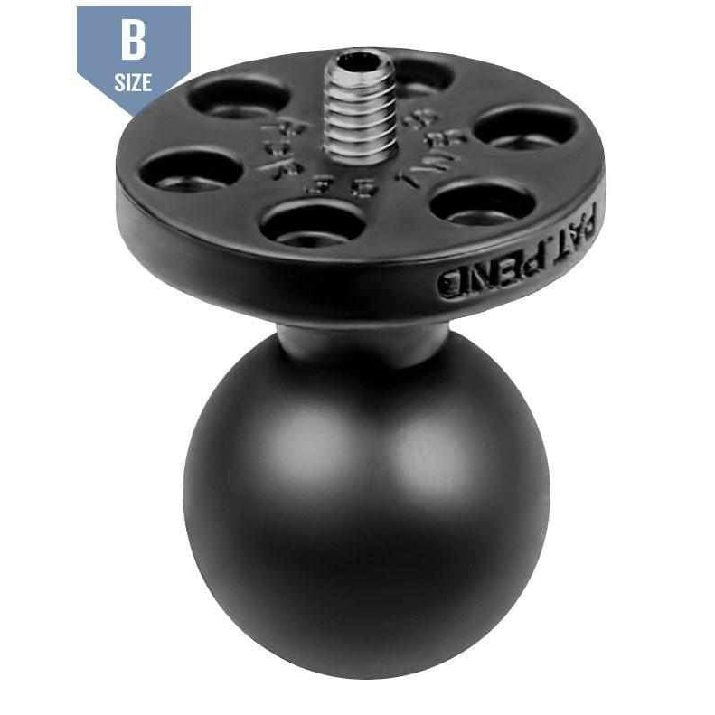 RAM Action Camera Ball Adapter w 1/4"-20 Thread (RAP-B-366U) - Modest Mounts