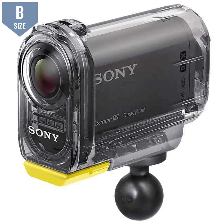 RAM Action Camera Ball Adapter w 1/4"-20 Thread (RAP-B-366U) - Modest Mounts