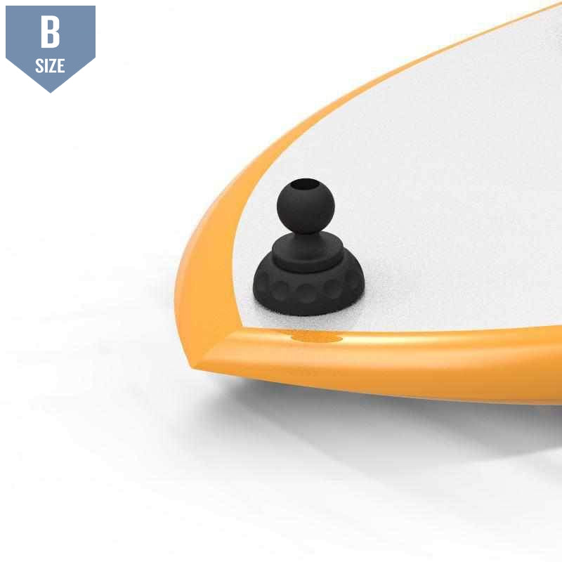 RAM Leash Plug 1" Ball SUP/Surfboard (RAP-B-405U) - Modest Mounts