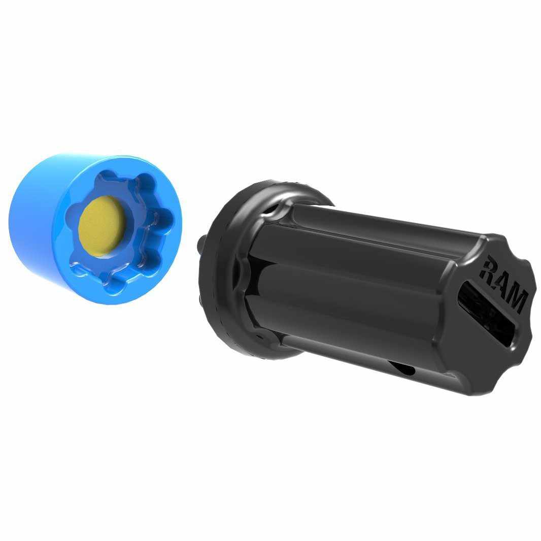 RAM Pin-Lock Nut for D & E Size Arms (RAP-S-NUT5U) - Modest Mounts