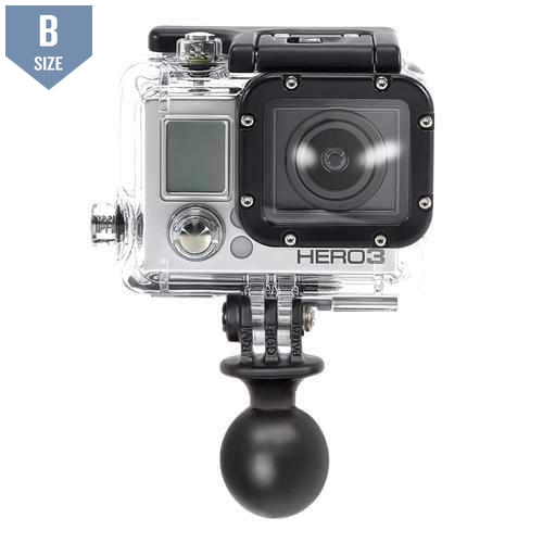 RAM 1" Ball Mount with GoPro Adapter (RAP-B-202U-GOP1) - Modest Mounts