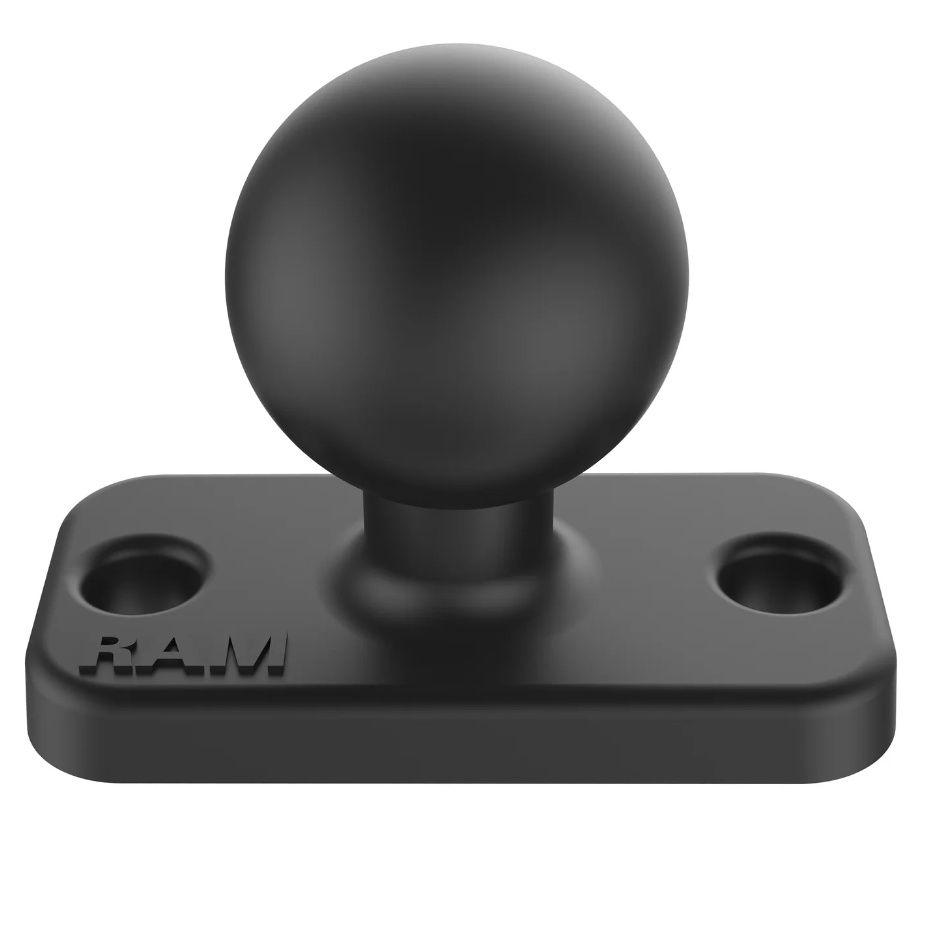 RAM B-Size Ball Base with 1.5" 2-Hole Pattern (RAM-B-202U-12)