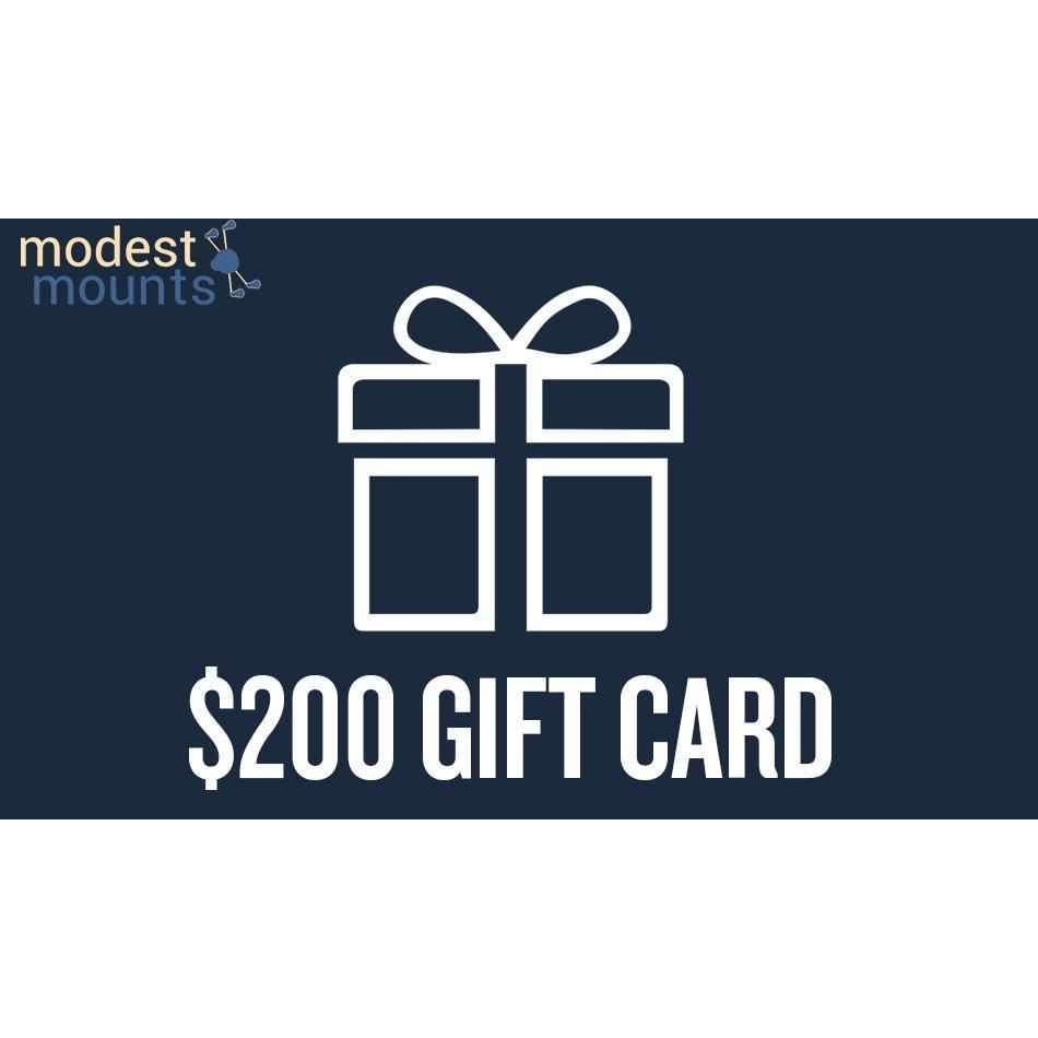 Gift Card - Modest Mounts
