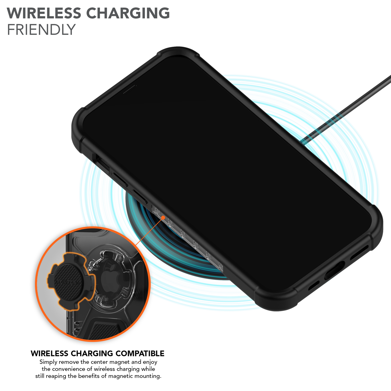 ROKFORM Crystal Case - iPhone 13 Pro (308220P-PRO) - Modest Mounts