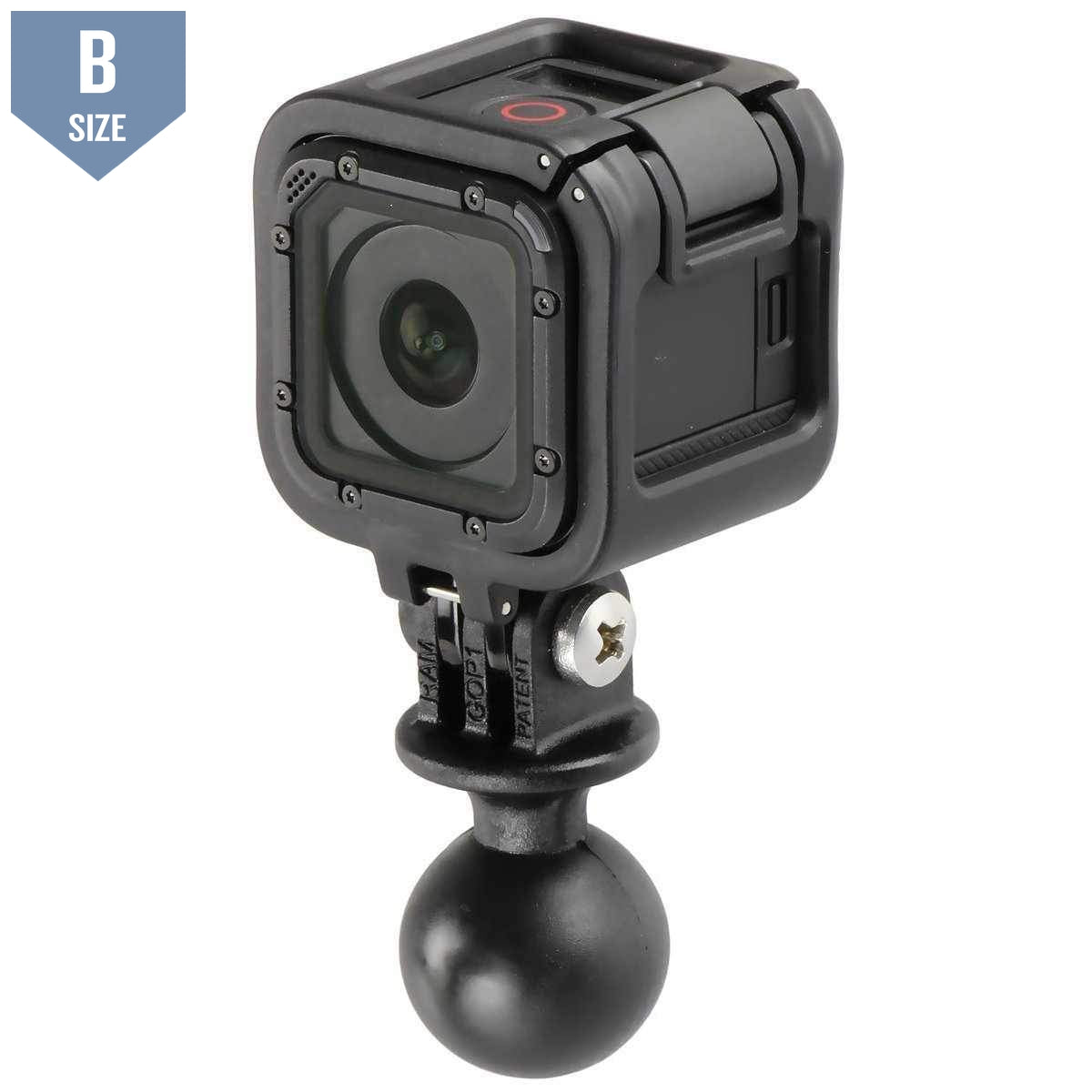 RAM 1" Ball Mount with GoPro Adapter (RAP-B-202U-GOP1) - Modest Mounts