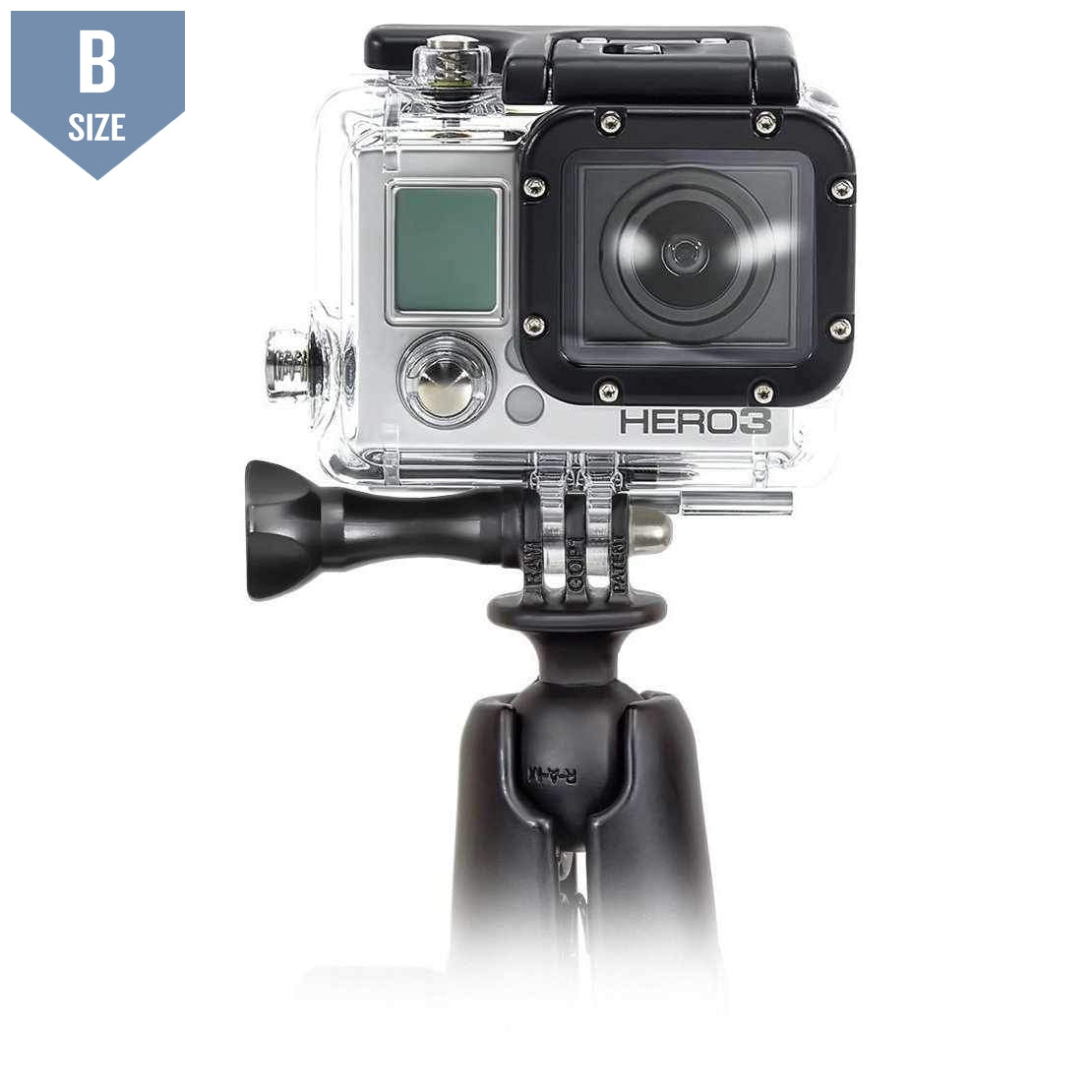 RAM 1" Ball Mount with GoPro Adapter (RAP-B-202U-GOP1) - Modest Mounts