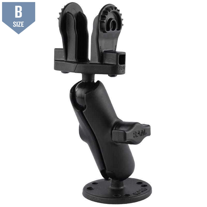 RAM 1" Mount for Lowrance Hook2-4 & 5 (RAM-B-101-LO12) - Modest Mounts