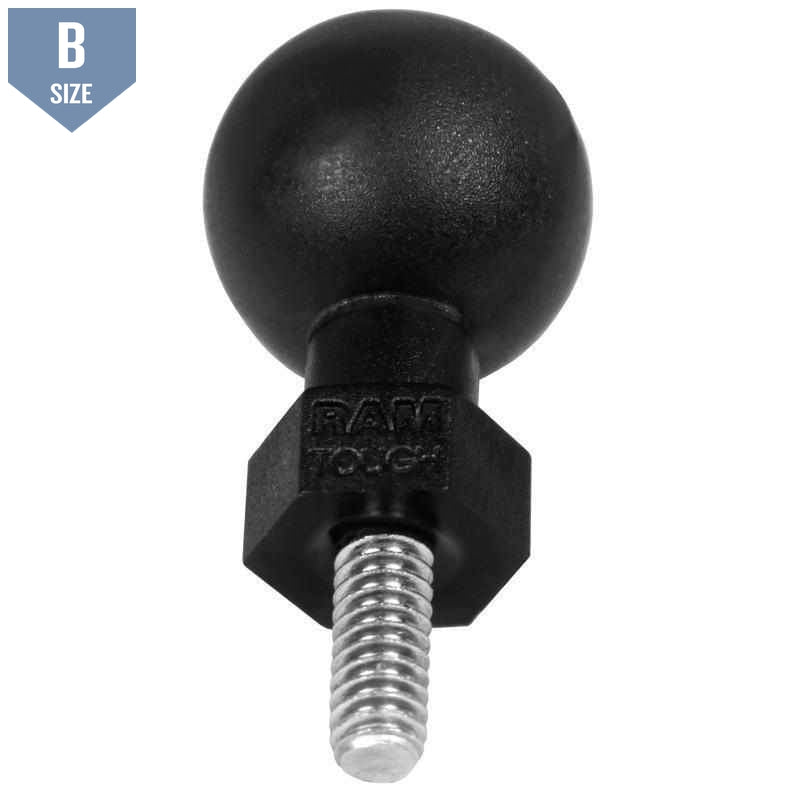 RAM 1" Tough Ball M8-1.25 x 8mm (RAP-B-379U-M81208) - Modest Mounts