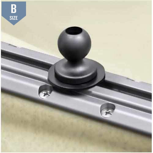 RAM 1" Track Ball With T-Bolt Attachment (RAP-B-354U-TRA1) - Modest Mounts