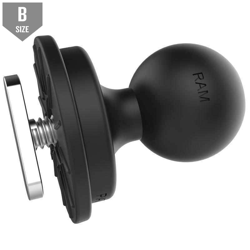 RAM 1" Track Ball With T-Bolt Attachment (RAP-B-354U-TRA1) - Modest Mounts