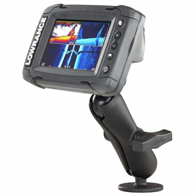 RAM 1.5" Ball Mount for Lowrance Elite-5 &amp; Elite-7 Ti2 (RAM-101-LO11) - Modest Mounts
