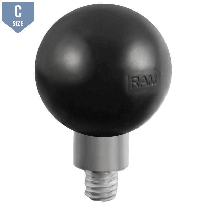 RAM 1.5&quot; Ball with 3/8&quot; Male Thread (RAM-236U) - Modest Mounts