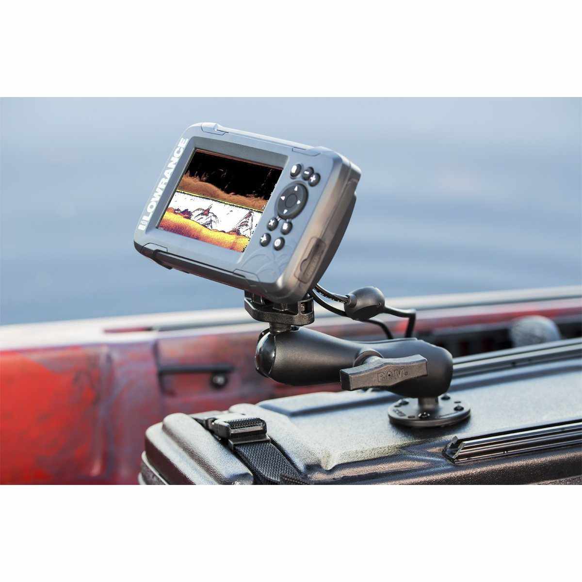 RAM 1.5" Mount for Lowrance Hook2-4 & 5 (RAM-101-LO12) - Modest Mounts