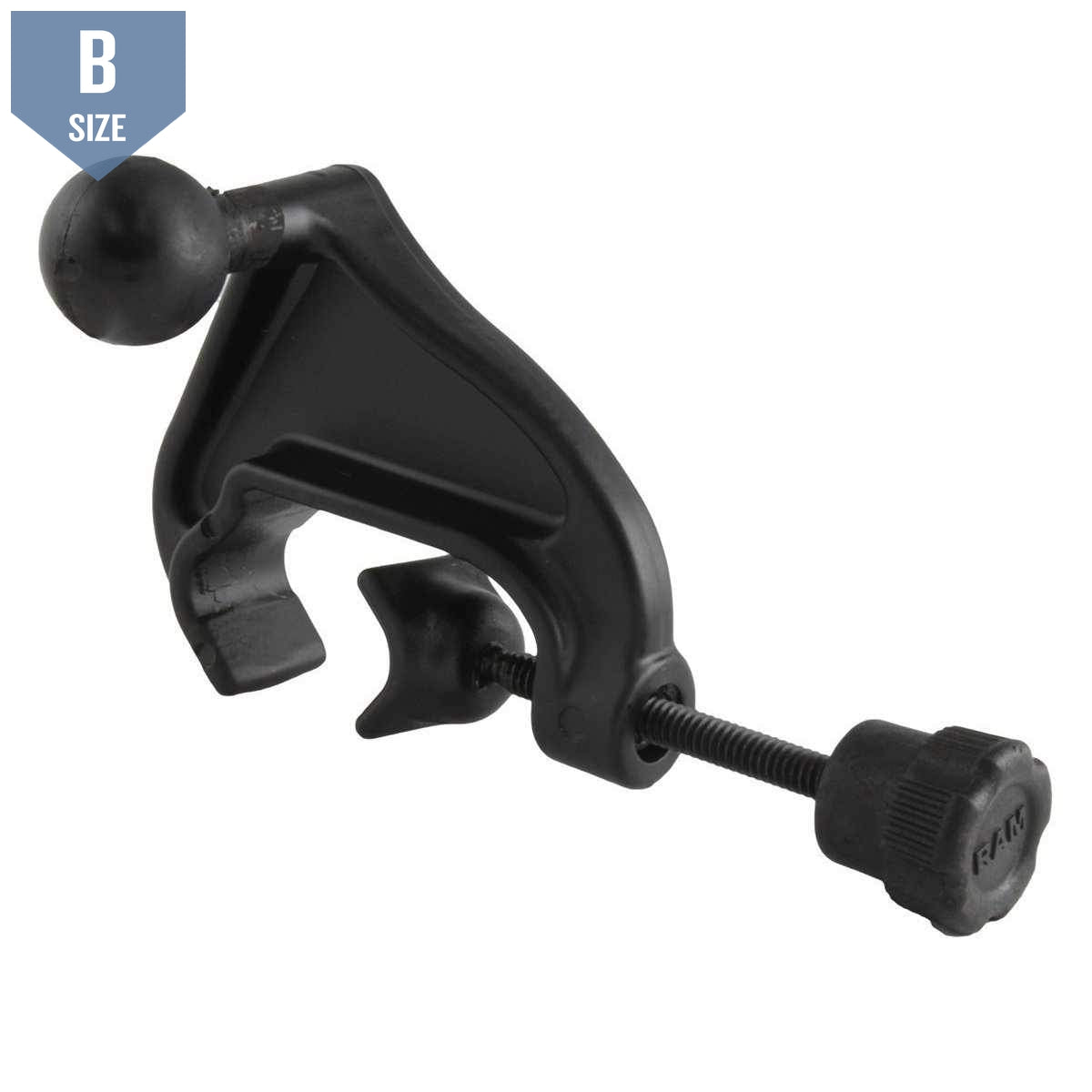 RAM Aluminium Yoke Clamp Base (RAM-B-121BU) - Modest Mounts
