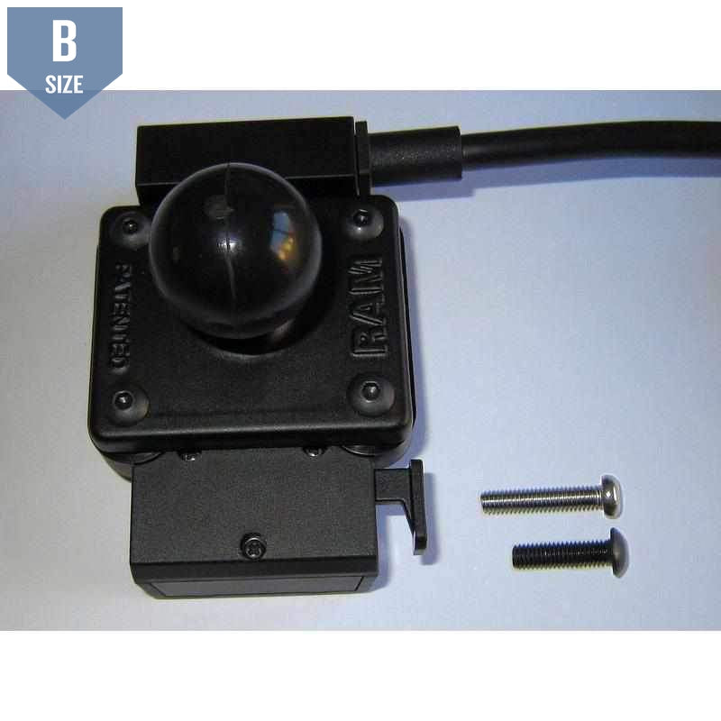 RAM Square Base with 1" B Ball (RAM-B-347U) - Modest Mounts