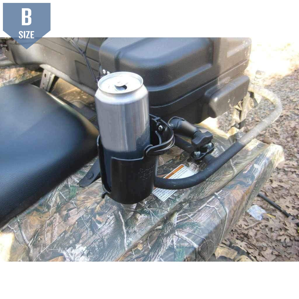 RAM Drink Holder Handlebar or Rail Mount (RAM-B-132RU) - Modest Mounts