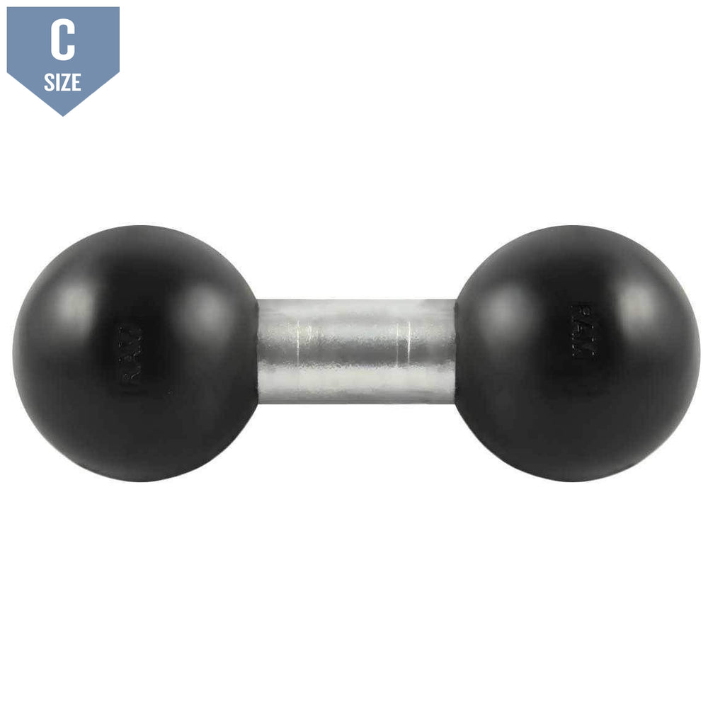 RAM 1.5" Double Ball Adapter C Size (RAM-230U) - Modest Mounts