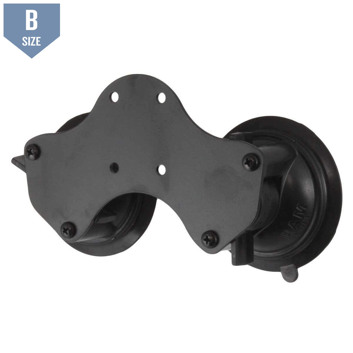 RAM Double Suction Cup Base (RAM-B-189BU) - Modest Mounts