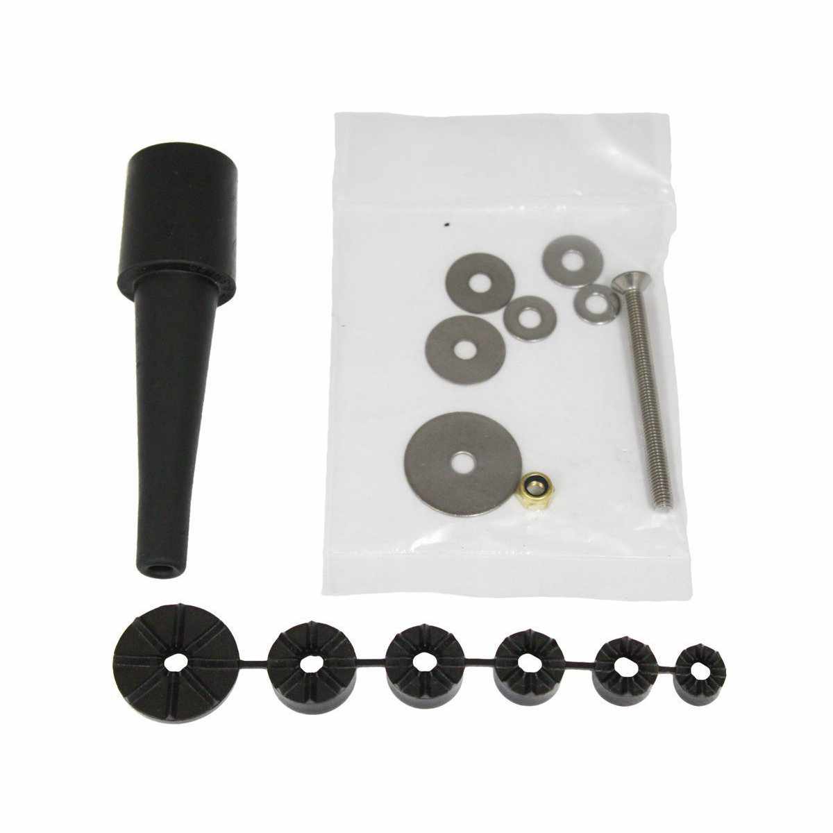 RAM Fork Stem Hardware w Rubber Expansion Plug (RAM-HAR-B-342U) - Modest Mounts