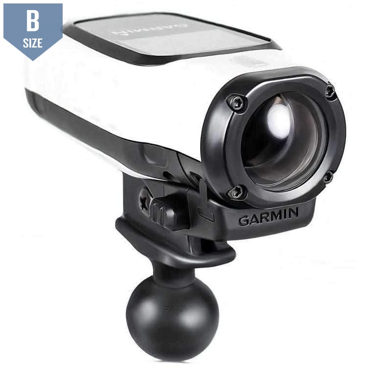 RAM Garmin VIRB Camera Adapter with 1" Ball (RAM-B-202U-GA63) - Modest Mounts