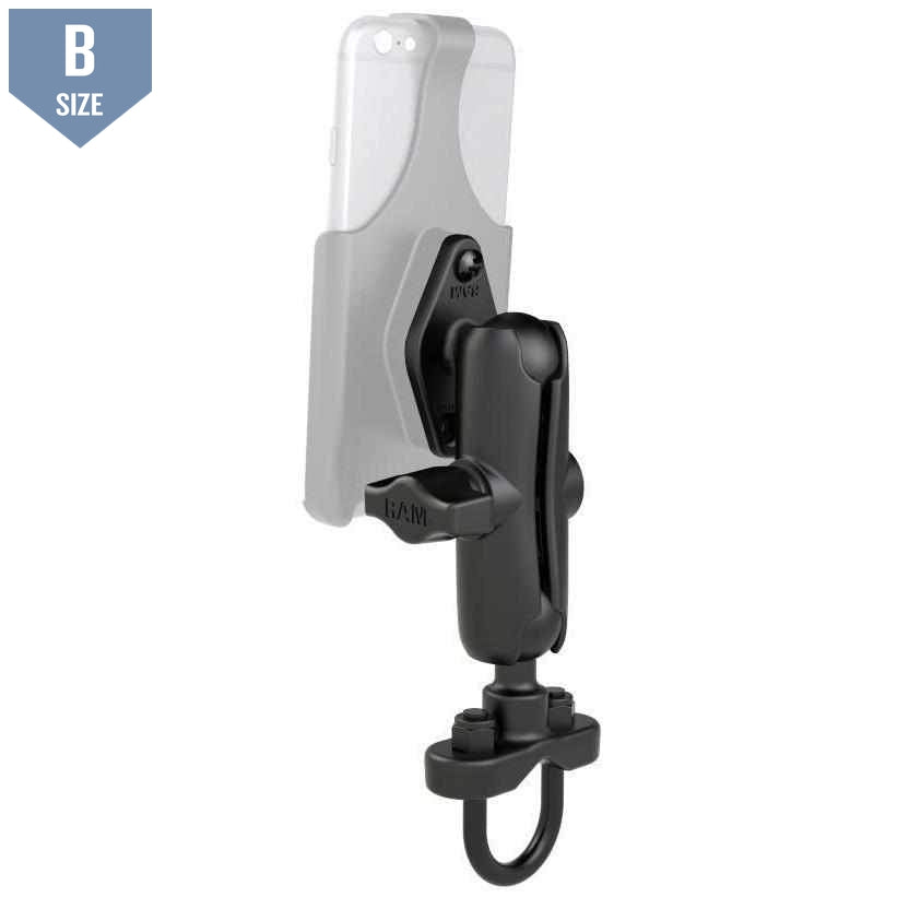 RAM Handlebar Mount w U-Bolt (RAM-B-149ZU) - Modest Mounts