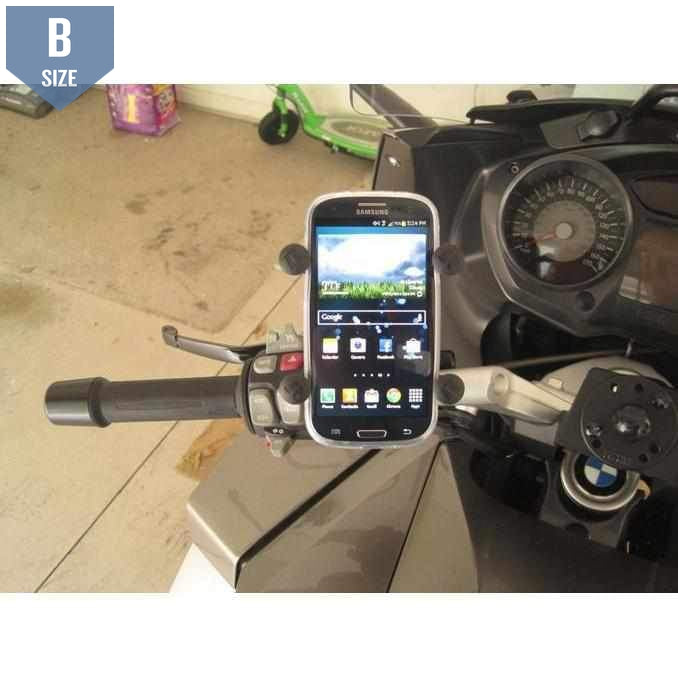 RAM Handlebar Mount w U-Bolt & X-Grip (RAM-B-149Z-UN7U) - Modest Mounts